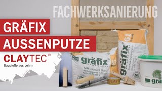 ⁠CLAYTEC Anwendungsvideo Fachwerksanierung Gräfix Außenputze [upl. by Noeht729]