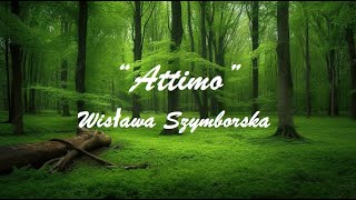 “Attimo” Wisława Szymborska [upl. by Baerl815]