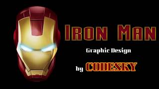 How to Make Iron Man in C Using Graphics  Iron Man Mask in C using Graphics  CodeSky [upl. by Lauryn]