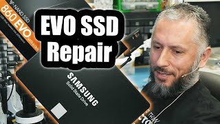 Samsung 860 Evo SSD Repair Data Recovery Lab said it wasnt possible [upl. by Htnnek]