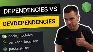 PACKAGEJSON 😎 DEPENDENCIES vs DEVDEPENDENCIES ✅ ¿Cómo afectan al NODEMODULES [upl. by Ratcliffe798]