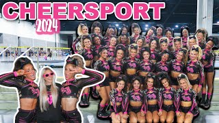 CHEERSPORT 2024 cheer competition with Lady Jags amp SS  the tea… [upl. by Ormand]