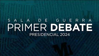 ¿Quién ganó el Primer Debate Presidencial Gálvez Sheinbaum Máynez  Sala de Guerra [upl. by Allesiram852]