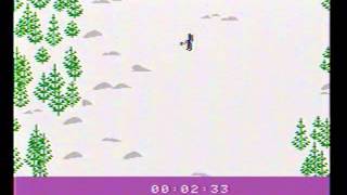 Skiing  Colecovision [upl. by Yelhsa212]