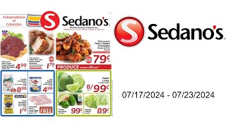 Sedanos Weekly Ad US  07172024  07232024 [upl. by Ankeny358]