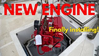 Repowering the Sailboat Begins  Sailboat Restoration Ep 36 [upl. by Shoshana954]