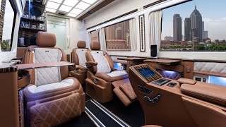 2023 Mercedes Sprinter VIP Luxury Sprinter with Toilet  Full Review Interior Exterior  First Class [upl. by Neelie]