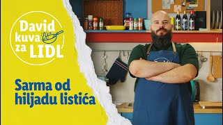 Sarma od hiljadu listića│David kuva za Lidl│Lidl Srbija [upl. by Elisee627]