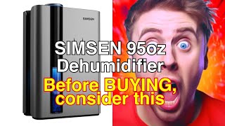 Simsen 95oz dehumidifiers for home a gamechanging solution for humidity control [upl. by Esidnac]