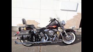 1995 Harley Davidson FLSTC [upl. by Yevette777]