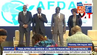 WATCH RAILA ODINGA AND PRESIDENT RUTO PHOTO SESSION DURING PAN AFRICAN CLIMATE SUMMIT [upl. by Shiller685]