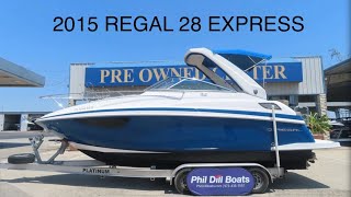 Walk Around 2015 Regal 28 Express PreOwned [upl. by Nari]