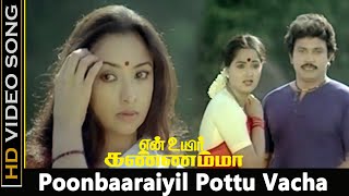 Poonbaaraiyil Pottu Vacha Song  En Uyir Kannamma Movie  Prabhu Radha  Ilaiyaraaja Hits  HD [upl. by Ion205]