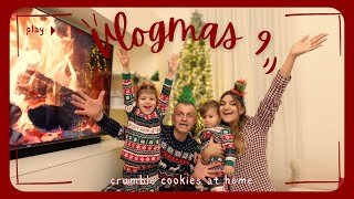 Gatuajm Crumble Cookies ne shtepi 🤎🍪 Vlogmas Day 9 [upl. by Ashli]