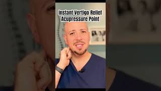 Instant Vertigo amp Dizziness Relief acupressurenearear acupressurefordizziness Dr Matthew Posa [upl. by Nylla]