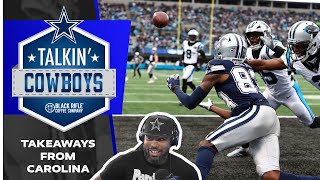 Talkin’ Cowboys Takeaways from Carolina  Dallas Cowboys 2024 [upl. by Sorci]