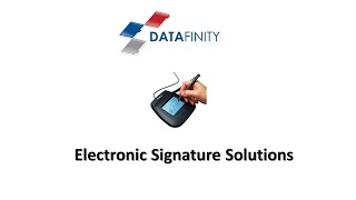 Signing Documents with an Electronic Signature Pad [upl. by Carma545]