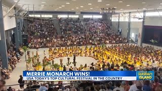 Merrie Monarch Festival named the top cultural festival in the country [upl. by Remmos79]