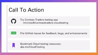 Contoso Traders cloud testing demo overview [upl. by Rahal]