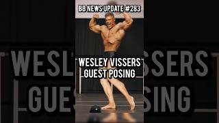 Wesley Vissers Guest Posing 3 Weeks Out  mrolympia2024 [upl. by Yehudit134]