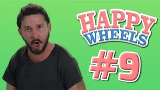 SHIA LABEOUF IT  Happy Wheels 9 [upl. by Nicolina]