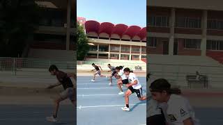 Sprint Workout how to improve your Crouch start athletics Shorts Sprint [upl. by Norramic498]