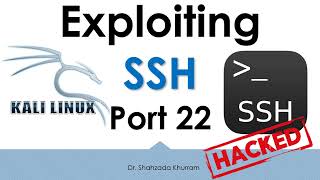 Exploiting SSH 22  Kali Linux  Metasploitable2  Lab [upl. by Camel]