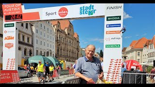 Etappenziel Steyr Radrennen 2023 [upl. by Nicholson]