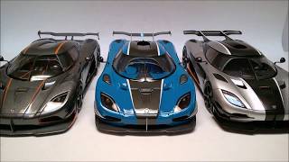 Koenigsegg One1  RSN and RS 118 Model Car Scale [upl. by Anisor]