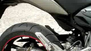 Honda CB600F Hornet 2007  Akrapovic SlipOn GP without [upl. by Benia]