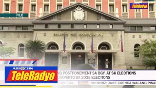 Comelec Panukalang postponement sa brgy at SK elections makakaapekto sa 2025 elections [upl. by Reifnnej258]