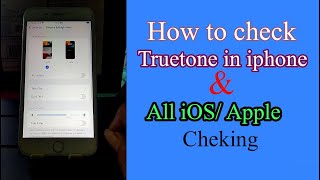 How to Check True Tone Display How to know if your iPhone screen is original  Apple [upl. by Ainelec]