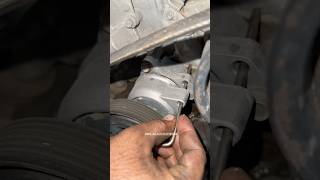 Oldest hack removing serpentine belt short serpentine belt [upl. by Rodmur]