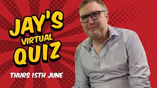 Virtual Pub Quiz Live Thursday 15th June [upl. by Anilegna]