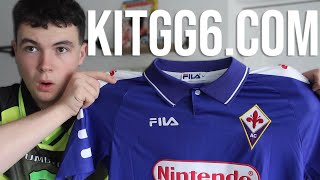 FAKE RETRO FOOTBALL SHIRT REVIEW FROM KITGG6COM [upl. by Cozza]