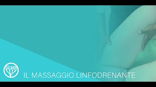 Il linfodrenaggio con massaggio linfatico post Cavitazione Medica [upl. by Julis]