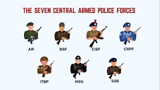 Understanding Indias Paramilitary Forces Central Armed Police Forces  Factly [upl. by Janene]