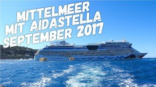 AIDAstella Mediterrane Highlights September 2017 Trailer [upl. by Ecnerewal]