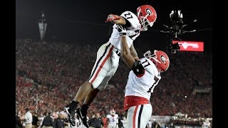 3 Georgia vs 2 Oklahoma  2018 Rose Bowl Game Highlights [upl. by Eiggep]