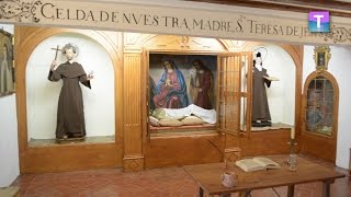 ¿Quieres conocer la celda de Santa Teresa cuando se hospedaba en Valladolid [upl. by Krilov]