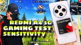 REDMI A4 5G GAMING TEST SENSITIVITY REDMIA4GAMINGTEAT redmi [upl. by Crin827]