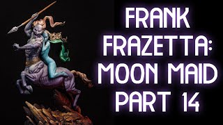 Painting Frank Frazetta Moon Maid  Mindworkgames Refining Fantasy Skin  pt14 [upl. by Allix]