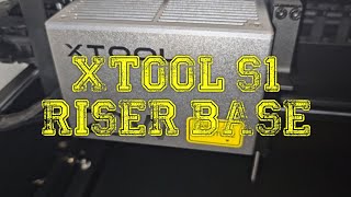 536  Install XTOOL S1 Riser Base  xtool xtools1 riserbase lasercuttingmachine xToollaser [upl. by Iel]