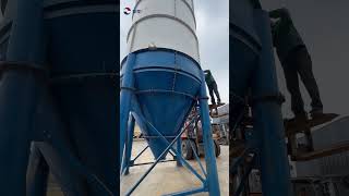 Vertical Cement Silo for Concrete Batching Plantcementsilo verticalcementsilo sheetcementsilo [upl. by Yldarb]