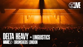 Delta Heavy  Linguistics  WAH10 at Drumsheds London 2024 [upl. by Grobe578]