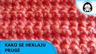 Kako se heklaju pruge  PletenjeNet  Pletenje Heklanje [upl. by Orman]