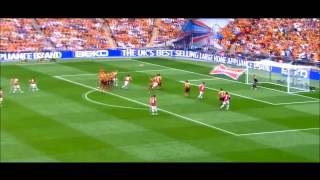 Santi Cazorla Goal vs Hull CityHD  FA Cup Final [upl. by Aroled]