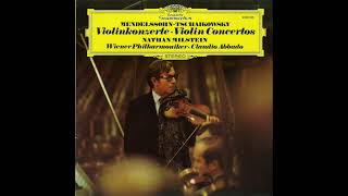 Silent Tone RecordViolin concertoTchaikovskyMendelssohnMilsteinAbbadoVienna Po 2530 359 黑胶唱片 [upl. by Yasmar]