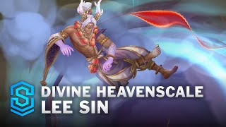 Divine Heavenscale Lee Sin Skin Spotlight  PreRelease  PBE Preview  League of Legends [upl. by Egap]