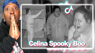 Reaction To Celina Spooky Boo VIRAL SLEEPWALKING TikTok Videos INSANE [upl. by Ostraw]